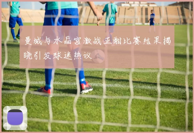 曼城与水晶宫激战正酣比赛结果揭晓引发球迷热议