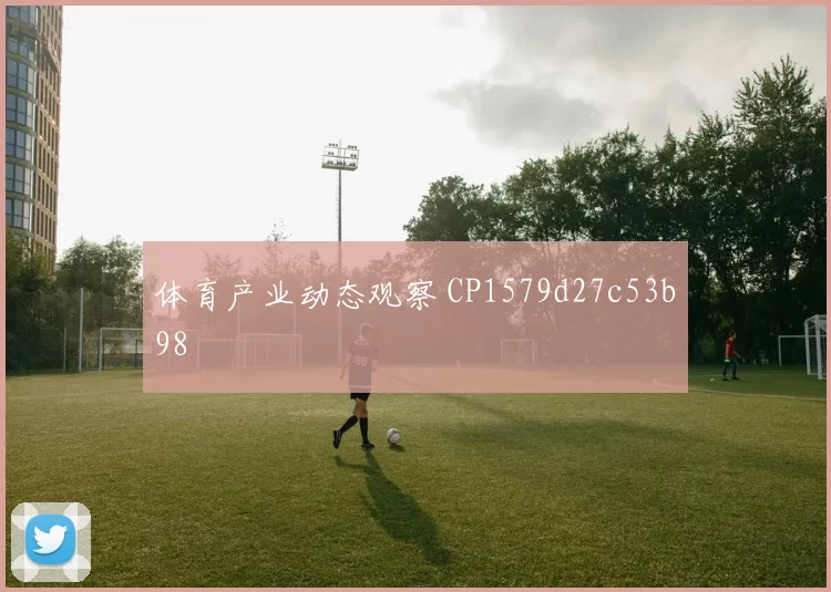 体育产业动态观察 CP1579d27c53b98